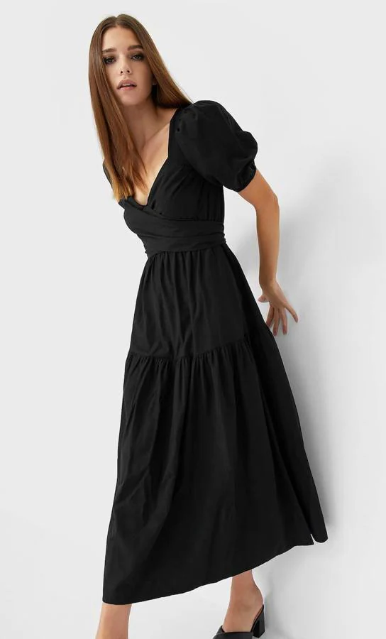 Vestidos largos stradivarius online 2020